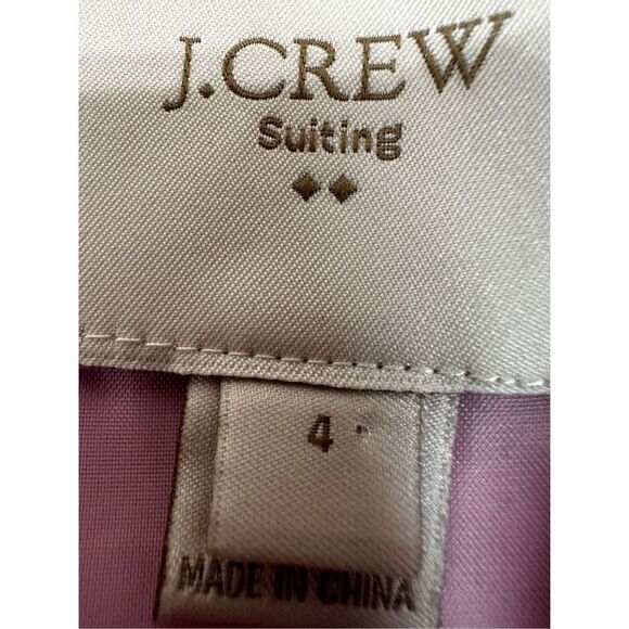 J Crew Suiting size 4 pink lined sleeveless A line dress - Picture 8 of 9